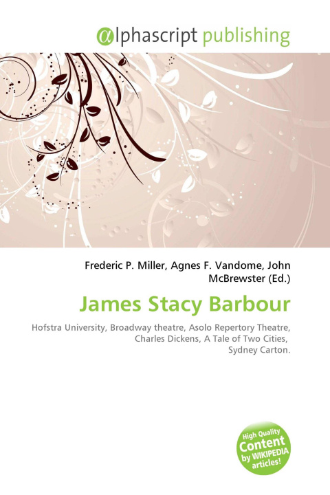 Kniha James Stacy Barbour Agnes F. Vandome