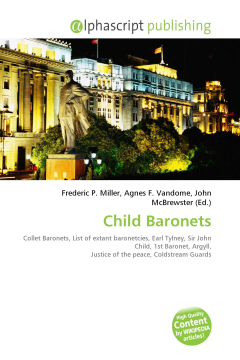 Kniha Child Baronets Agnes F. Vandome