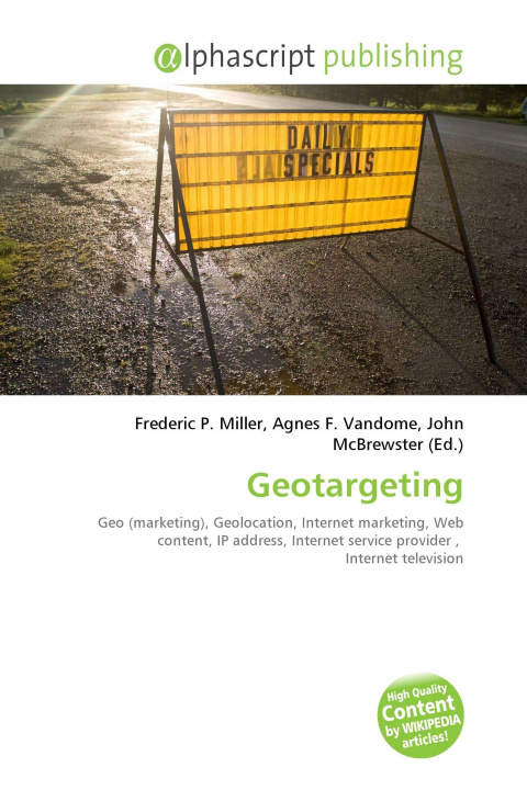 Kniha Geotargeting Agnes F. Vandome