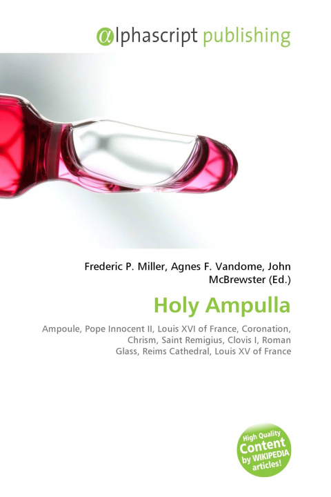 Knjiga Holy Ampulla Agnes F. Vandome
