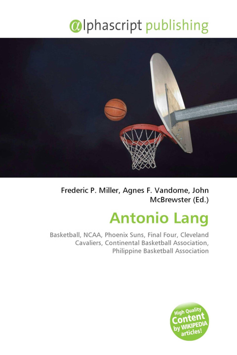 Könyv Antonio Lang Agnes F. Vandome