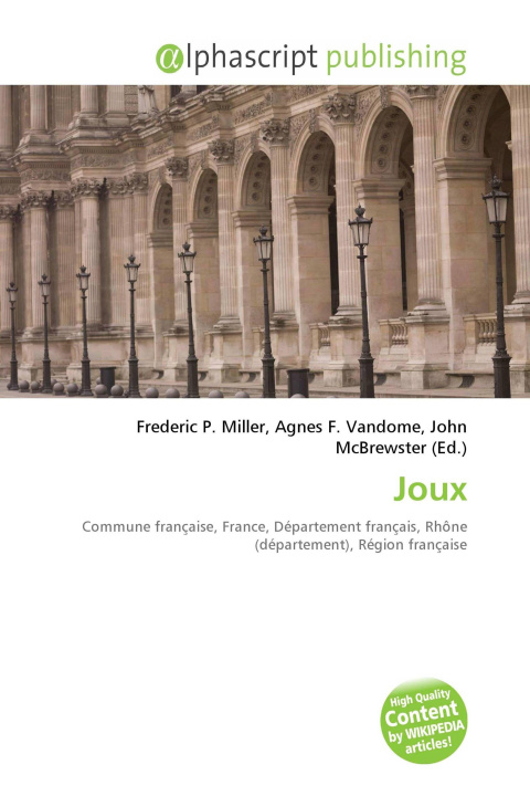 Könyv Joux Agnes F. Vandome