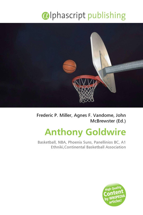 Book Anthony Goldwire Agnes F. Vandome