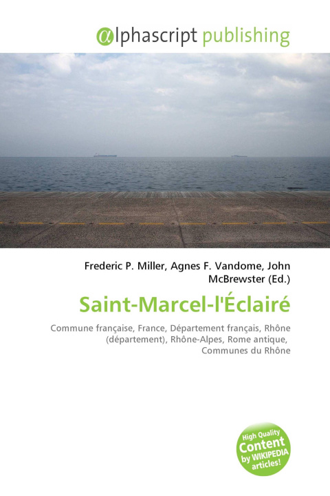 Kniha Saint-Marcel-l'Éclairé Agnes F. Vandome