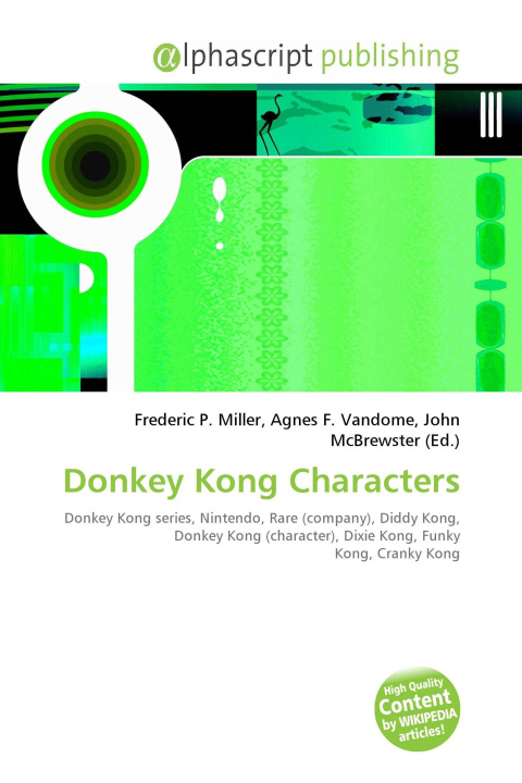 Kniha Donkey Kong Characters Agnes F. Vandome