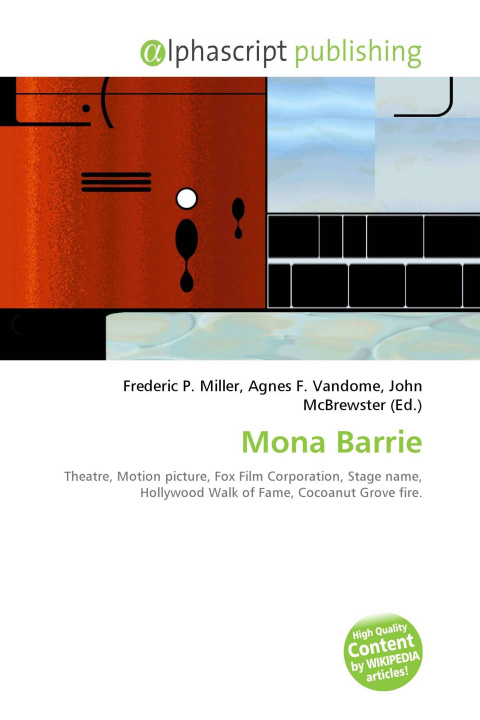 Kniha Mona Barrie Agnes F. Vandome