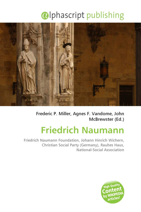 Kniha Friedrich Naumann Agnes F. Vandome