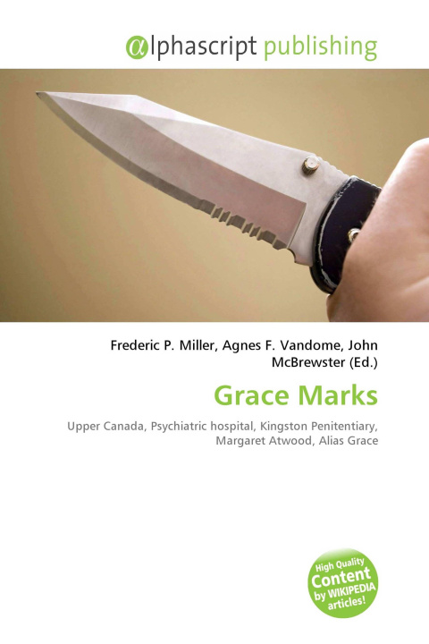 Kniha Grace Marks Agnes F. Vandome