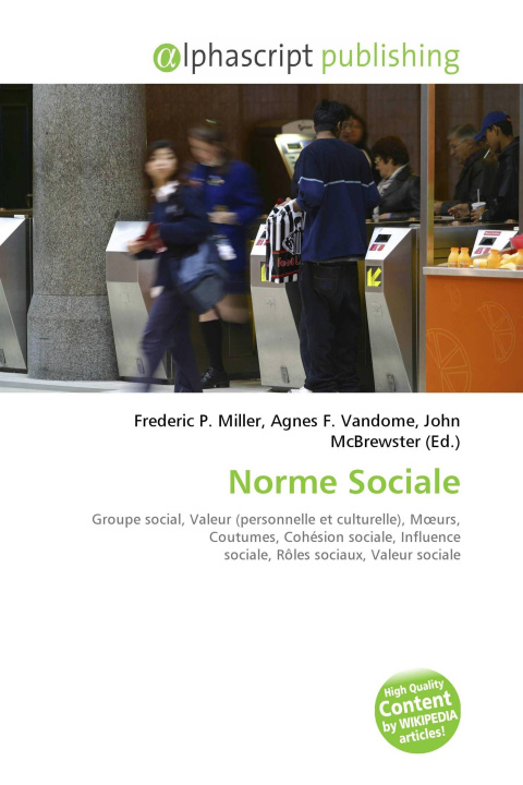 Book Norme Sociale Agnes F. Vandome