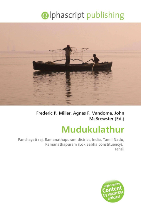 Kniha Mudukulathur Agnes F. Vandome