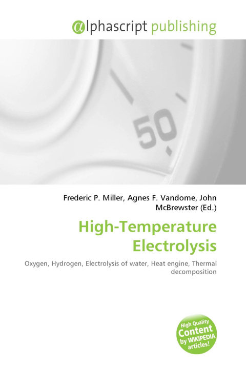 Kniha High-Temperature Electrolysis Agnes F. Vandome