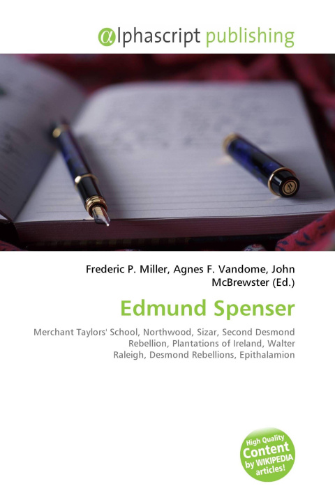 Книга Edmund Spenser Agnes F. Vandome