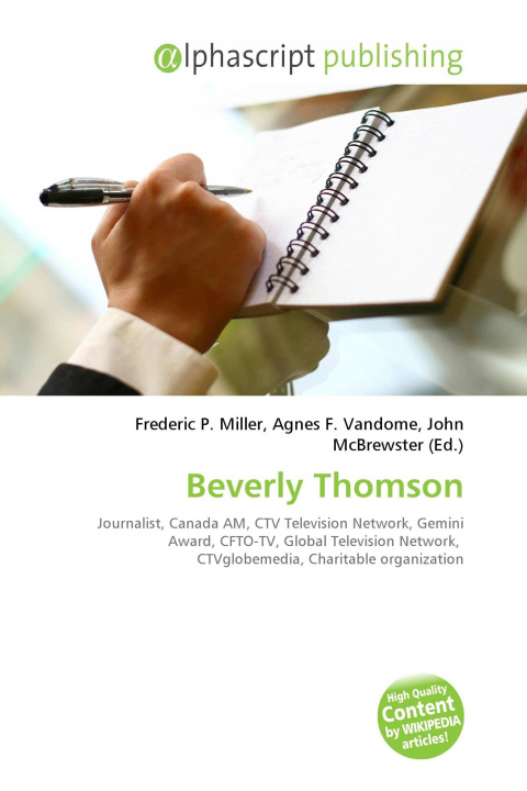 Knjiga Beverly Thomson Agnes F. Vandome