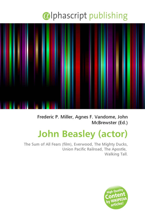Book John Beasley (actor) Agnes F. Vandome