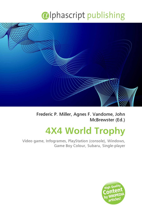Kniha 4X4 World Trophy Agnes F. Vandome