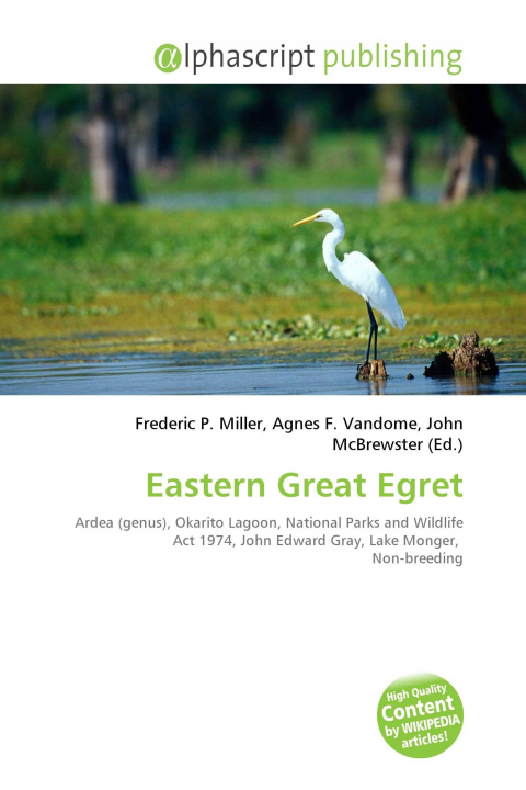 Kniha Eastern Great Egret Agnes F. Vandome