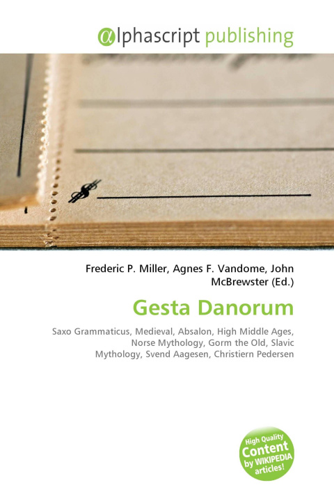 Kniha Gesta Danorum Agnes F. Vandome