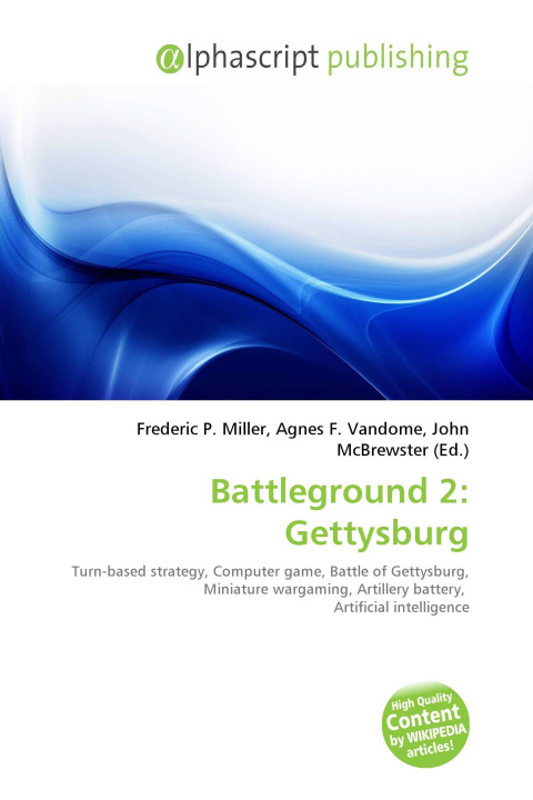 Kniha Battleground 2: Gettysburg Agnes F. Vandome