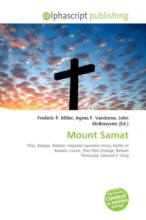 Kniha Mount Samat Agnes F. Vandome