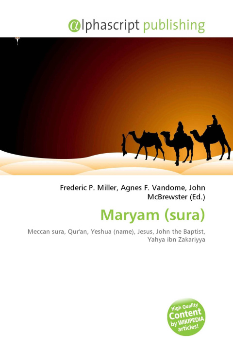 Kniha Maryam (sura) Agnes F. Vandome