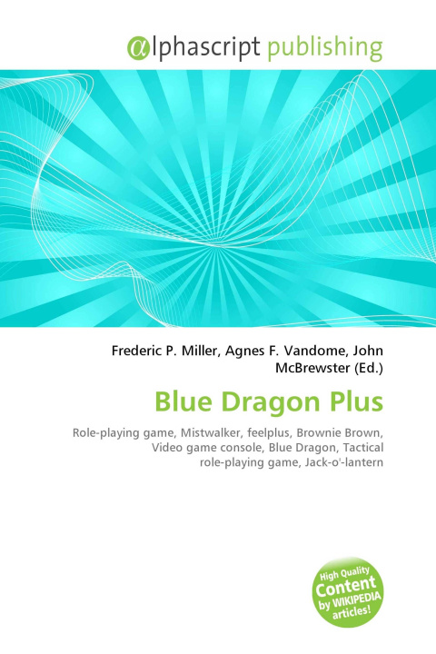 Kniha Blue Dragon Plus Agnes F. Vandome