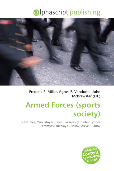 Kniha Armed Forces (sports society) Agnes F. Vandome