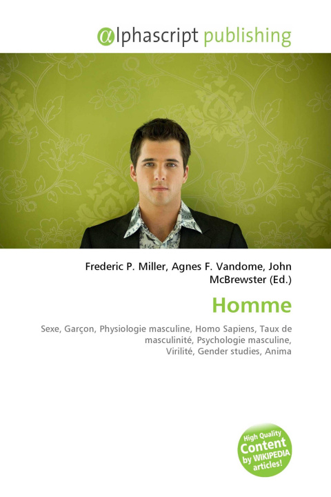 Kniha Homme Agnes F. Vandome
