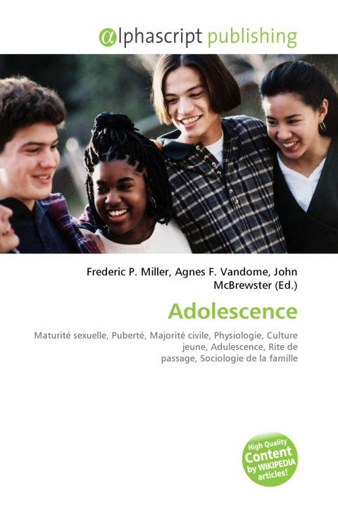 Kniha Adolescence Agnes F. Vandome