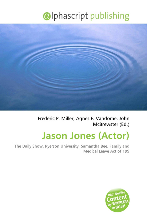 Kniha Jason Jones (Actor) Agnes F. Vandome