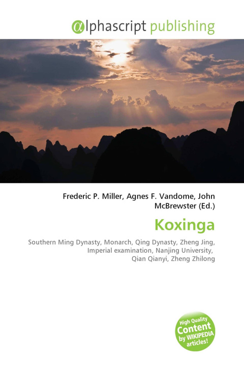 Book Koxinga Agnes F. Vandome