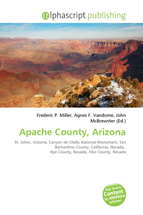 Book Apache County, Arizona Agnes F. Vandome