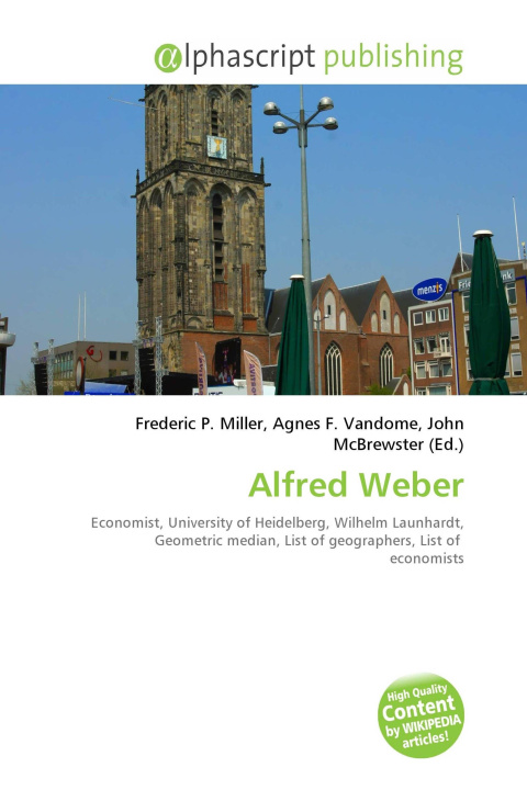 Knjiga Alfred Weber Agnes F. Vandome