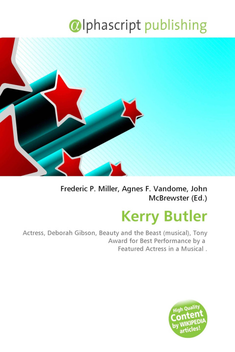 Книга Kerry Butler Agnes F. Vandome