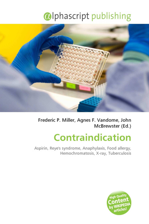 Kniha Contraindication Agnes F. Vandome
