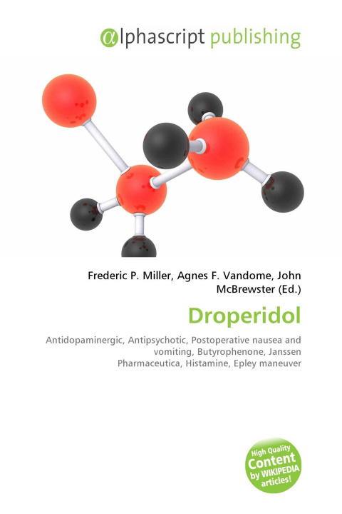 Kniha Droperidol Agnes F. Vandome