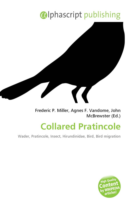 Kniha Collared Pratincole Agnes F. Vandome