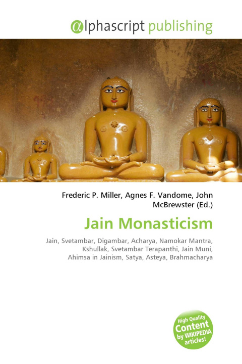 Knjiga Jain Monasticism Agnes F. Vandome