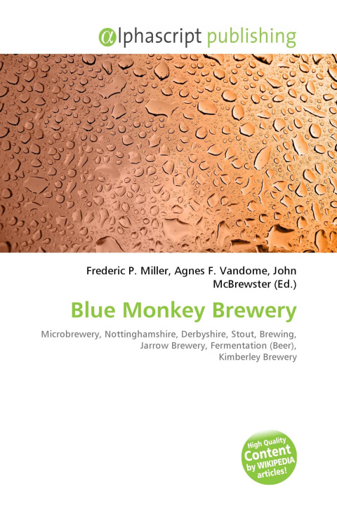 Kniha Blue Monkey Brewery Agnes F. Vandome