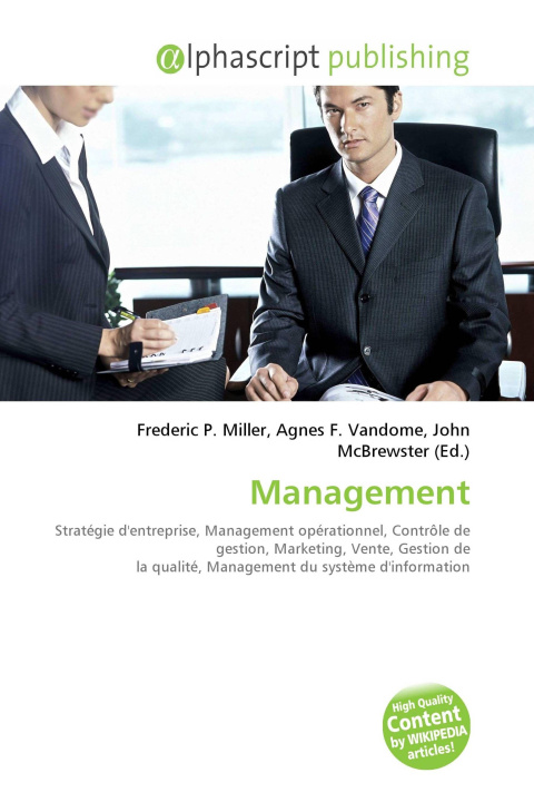 Kniha Management Agnes F. Vandome