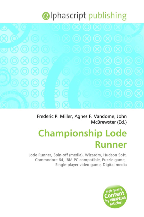 Книга Championship Lode Runner Agnes F. Vandome