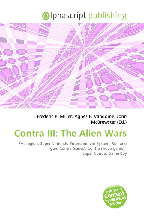 Kniha Contra III: The Alien Wars Agnes F. Vandome
