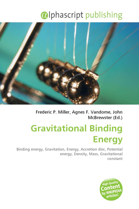 Kniha Gravitational Binding Energy Agnes F. Vandome