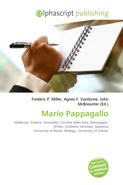 Kniha Mario Pappagallo Agnes F. Vandome