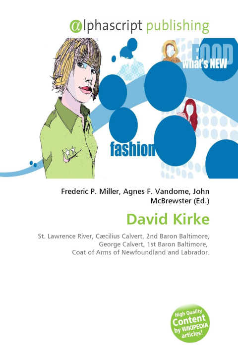 Kniha David Kirke Agnes F. Vandome