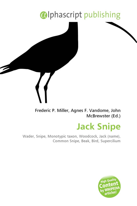 Kniha Jack Snipe Agnes F. Vandome