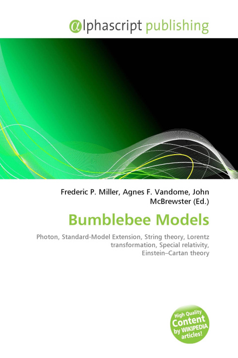 Kniha Bumblebee Models Agnes F. Vandome