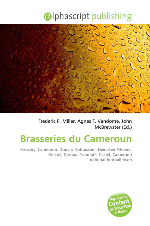 Knjiga Brasseries du Cameroun Agnes F. Vandome
