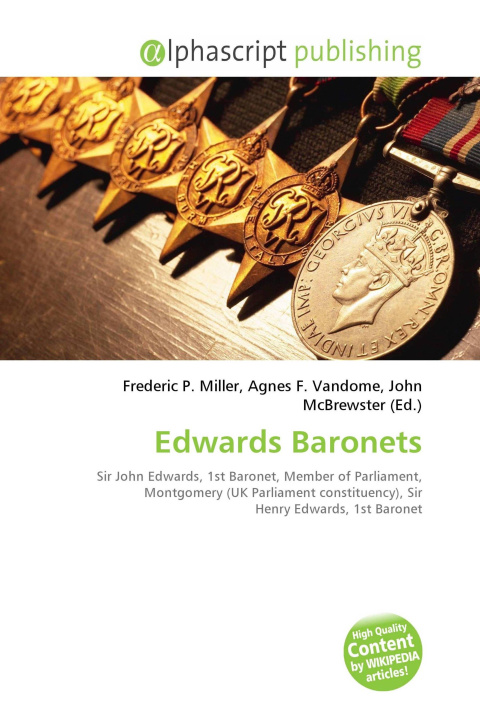Könyv Edwards Baronets Agnes F. Vandome