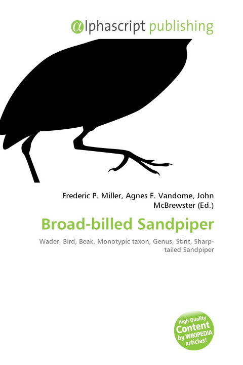 Book Broad-billed Sandpiper Agnes F. Vandome