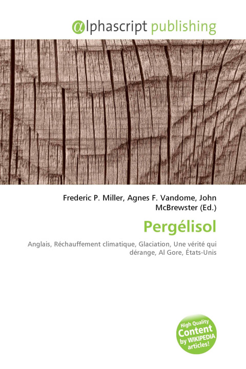 Book Pergélisol Agnes F. Vandome